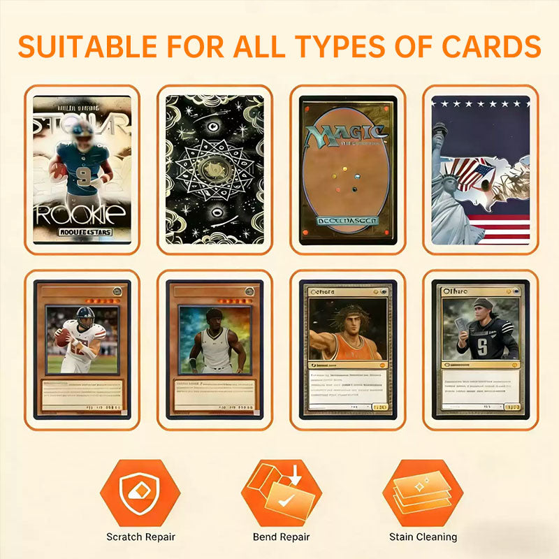 Acrylic Card Flattener Kit – Precision Support Tools for Warped or Bent Trading Cards – Essential Card Protection Accessories - American Smart