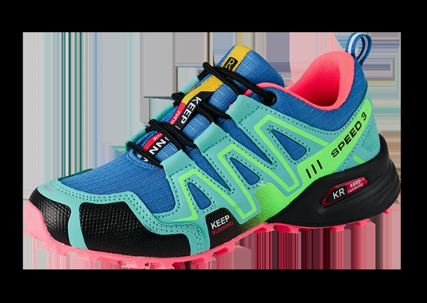 Eprolo outdoor men's hiking shoes with breathable mesh, suitable for trail running and walking, available in large women's sizes.