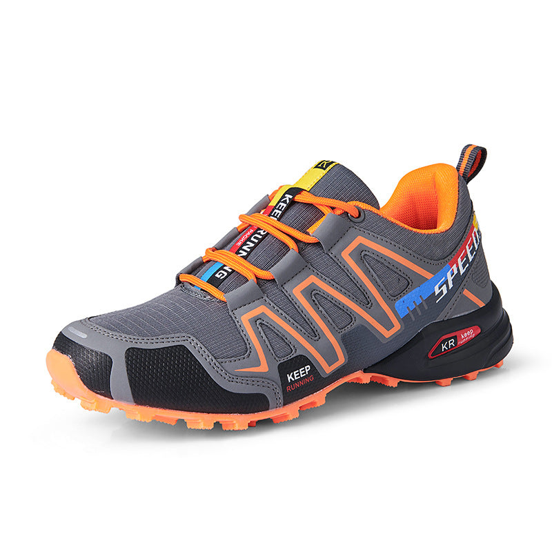 Eprolo outdoor men's hiking shoes with breathable design, suitable for trail running and walking, available in large women's sizes.