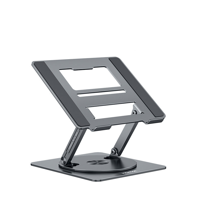 eprolo MCHOSE LS928 3rd Gen laptop stand made of aluminum alloy, folding design with high lift and rotary adjustment.