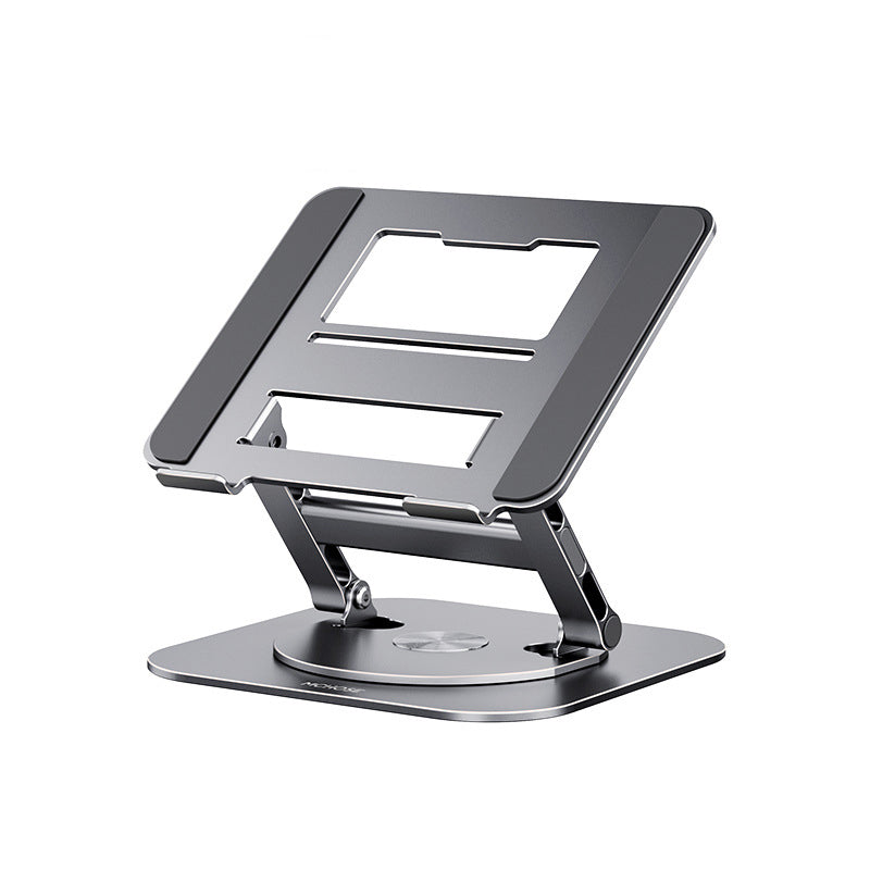 eprolo MCHOSE LS928 3rd Gen aluminum laptop stand, foldable with high lift and rotary design, for ergonomic workspace setup