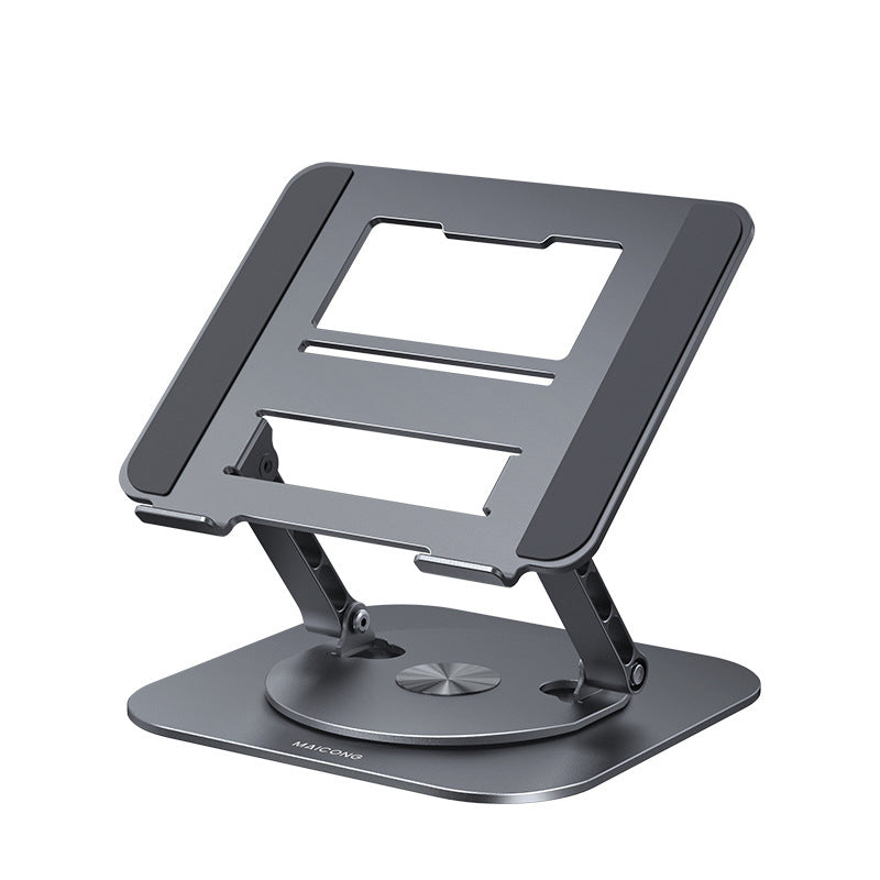 Eprolo MCHOSE LS928 third-generation aluminum alloy laptop stand with adjustable height and folding design for ergonomic use.