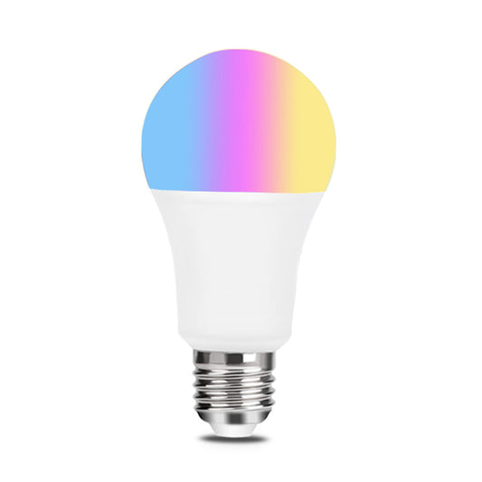 Eprolo WiFi smart bulb with Alexa voice control, RGB color options, dimming, and A19 shape for customizable lighting.