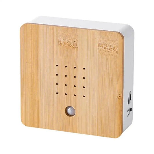 eprolo portable chirping speaker resembling a mini bird box with motion sensor, designed for bedroom use