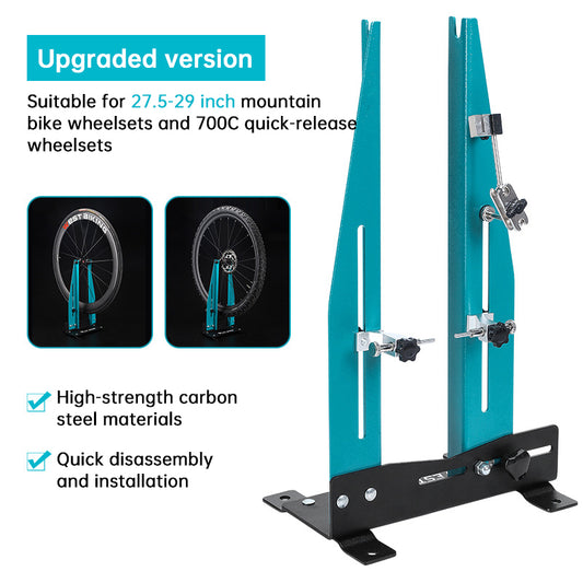 eprolo professional bike wheel stand holding bicycle tire for repair and maintenance, cycling accessory and maintenance rack