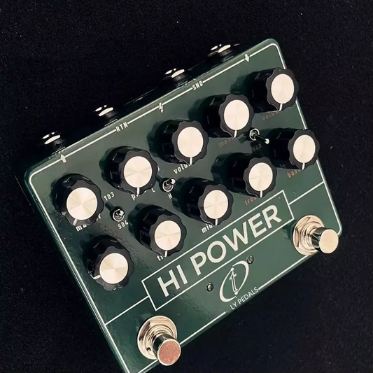 eprolo Rock single-effect pedal with pink Floyd tone, HIPOWER overdrive and distortion pedal for electric guitars.
