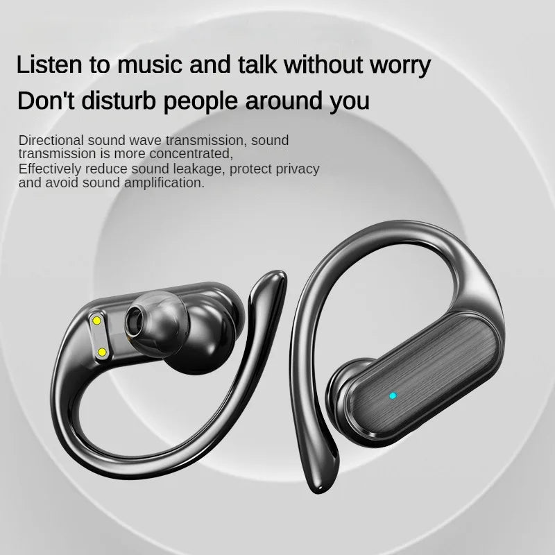 Wireless eprolo TWS Bluetooth sports earphones with touch controls, in-ear stereo design, perfect for active listening.