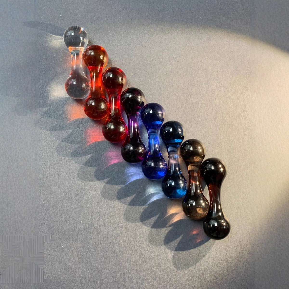 Acrylic Stress Relief Toy EDC Handheld Bone Bead Begleri Finger Toy Fitness Equipment - American Smart