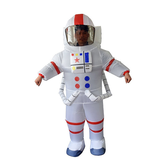 Aerospace Spaceman Astronaut Inflatable Costume Woman Men Mascot Party Cartoon Doll Halloween Cosplay Costume Dress Up Clothes - American Smart