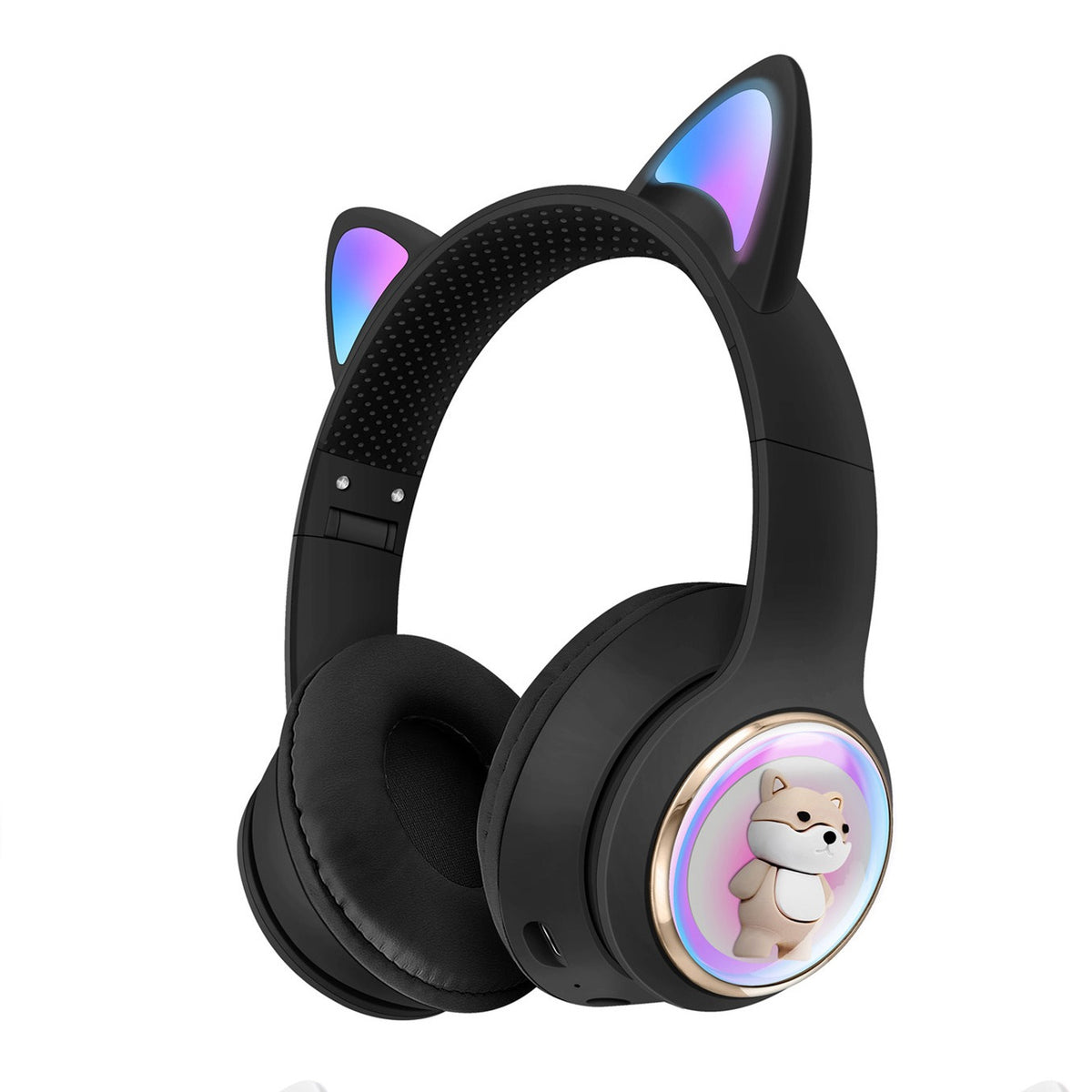 AKZ-51 Earphones Space Cabin Cute Cartoon Pet Bluetooth Headwear Large Battery Earphones Foldable Earphones - American Smart
