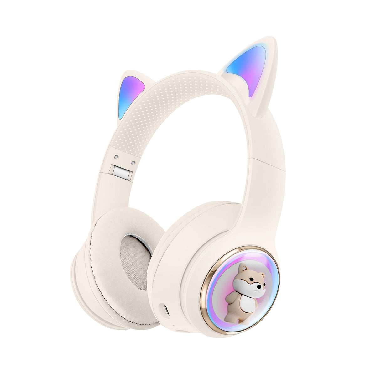 AKZ-51 Earphones Space Cabin Cute Cartoon Pet Bluetooth Headwear Large Battery Earphones Foldable Earphones - American Smart