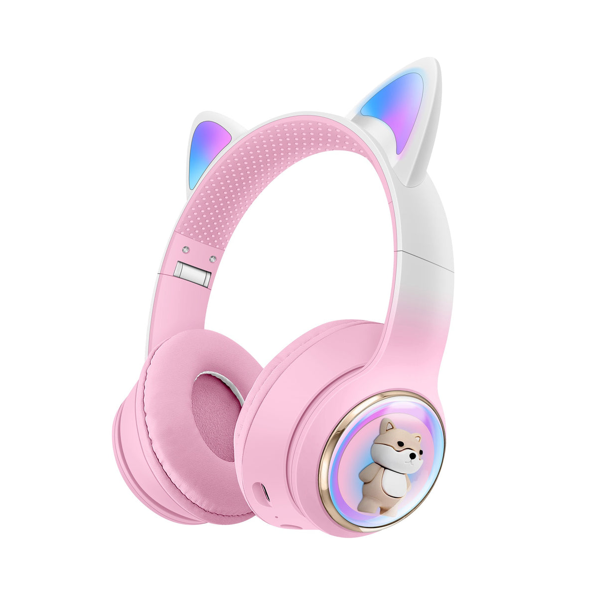 AKZ-51 Earphones Space Cabin Cute Cartoon Pet Bluetooth Headwear Large Battery Earphones Foldable Earphones - American Smart