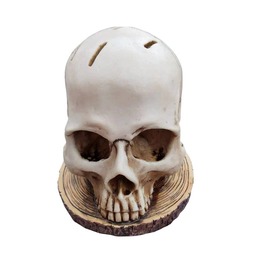 Decorative Halloween sculptures flower pots mummies creative crafts meditation skeletons - American Smart