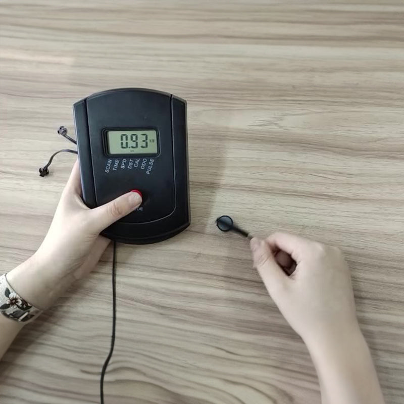 eprolo heart rate electronic display for spinning and fitness bikes, speed counter for treadmills, mounted on exercise equipment