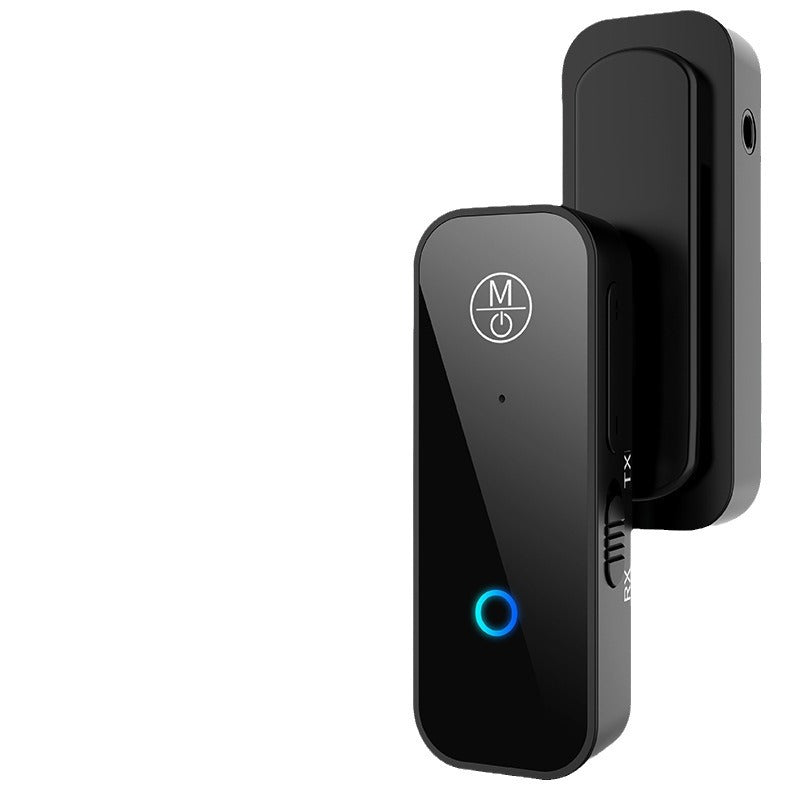 Eprolo B28 Bluetooth audio adapter for vehicles, 3.5mm dual-in-one Bluetooth receiver upgrade for car audio systems