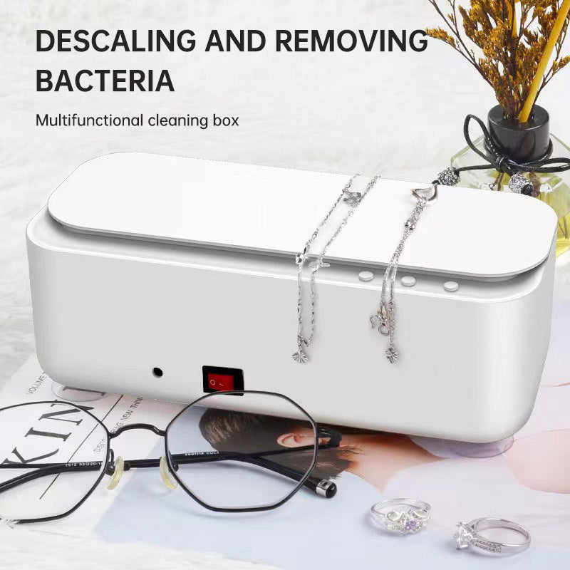 eprolo Sonic Wave Cleaning Machine for household use, compact electric cleaner with ultra-frequency sonic waves in a portable box
