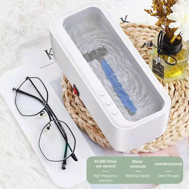 Eprolo Intelligent Sonic Wave Cleaning Machine, small portable electric cleaner with ultra frequency sonic waves for household use.