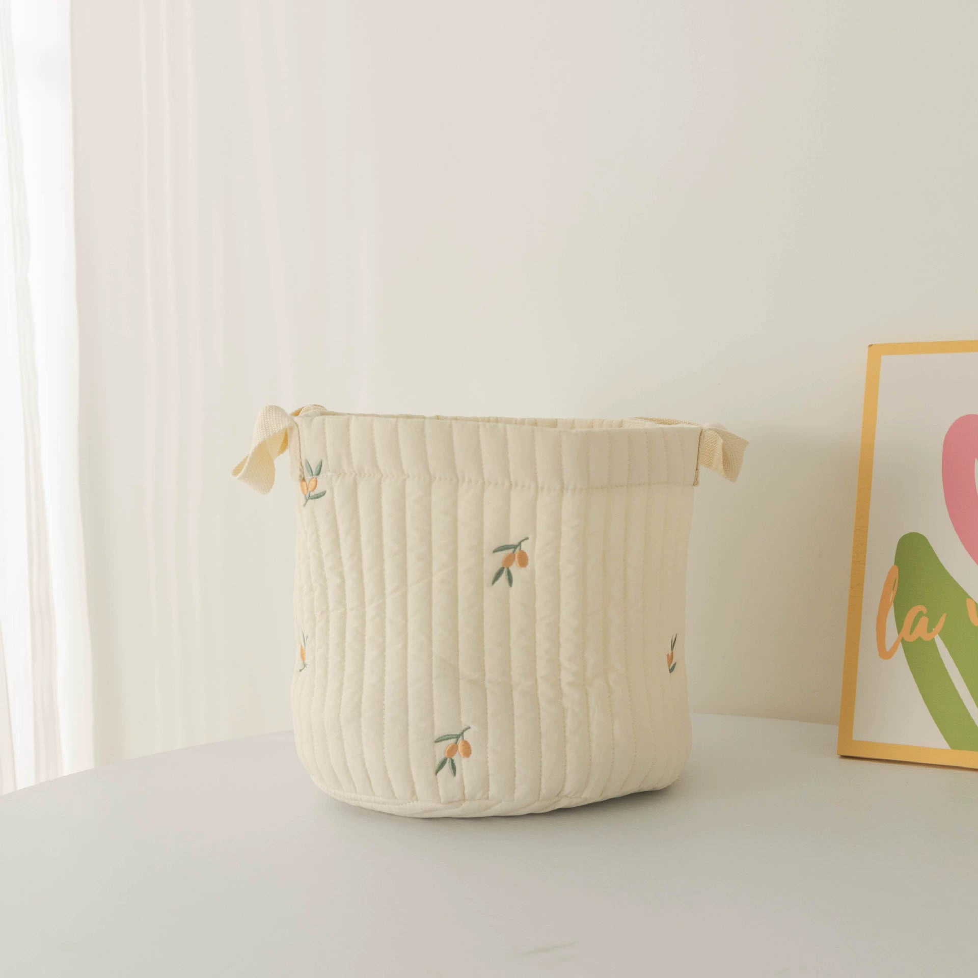 Baby Diaper Clothes Toy Organizer Bag Crib Storage Bag Multi-purpose Storage Basket - American Smart