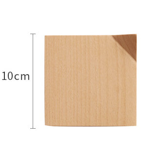 Black Walnut Corner Coaster Solid Wood Heat-Insulating Tea Set Cushion Creative Cup Holder Pot Bearing Accessories - American Smart