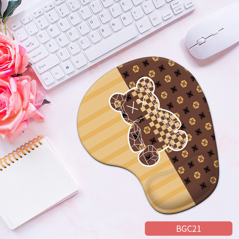 Eprolo silicone wrist mouse pad with soft, non-slip hand rest for comfortable computer use, ideal for gaming and work.