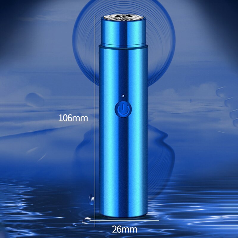 Eprolo portable mini electric shaver with compact design, suitable for live streaming and personal grooming.