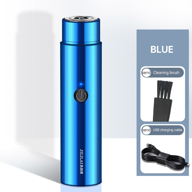 Eprolo portable mini electric shaver with compact design, ideal for live streaming and quick grooming.