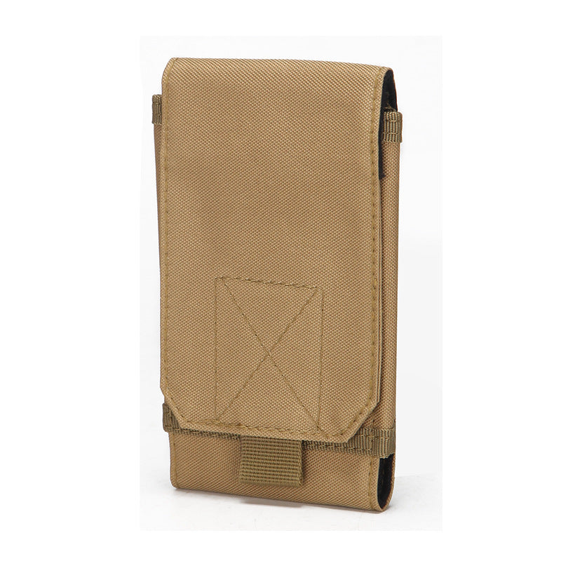 Camouflage outdoor tactical waist bag by eprolo with multiple compartments, wearable as a sports or hiking belt.