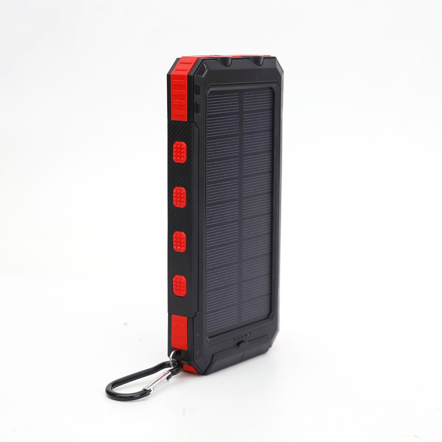 Eprolo ultra-thin 20000mAh solar power bank with compass, rugged design, and three-proof waterproof, dust, and shock features.