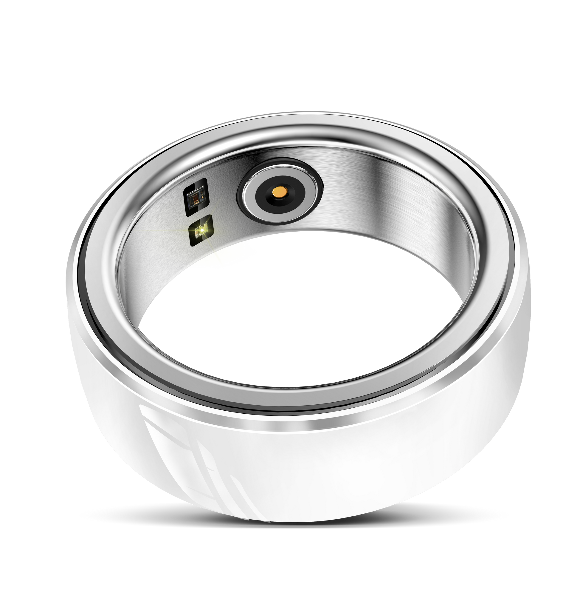Eprolo R1 R2 smart ring displaying heart rate, blood pressure, blood oxygen, and sleep monitoring features.