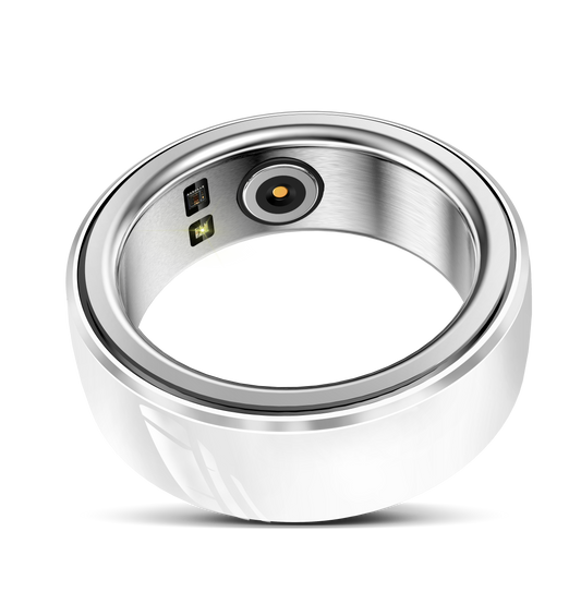 Eprolo R1 R2 smart ring displaying heart rate, blood pressure, blood oxygen, and sleep monitoring features.