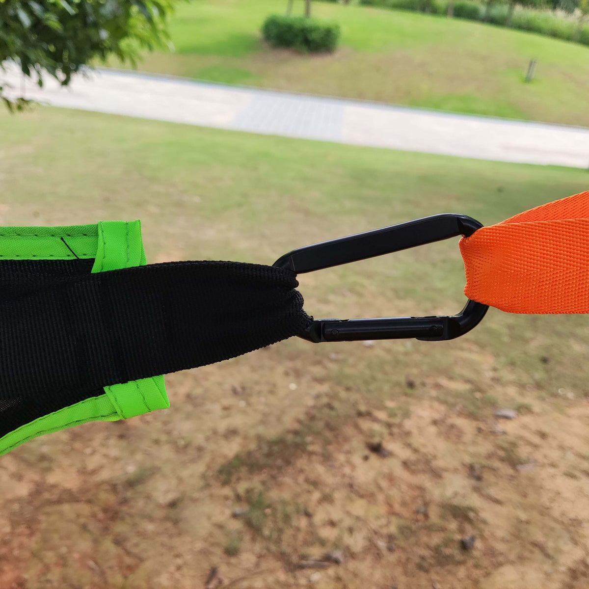 Aerial Multiplayer Triangle Hammock Folding Portable Mesh Mesh Hammock Aerial Tree Tent Leisure Mesh Bed - American Smart