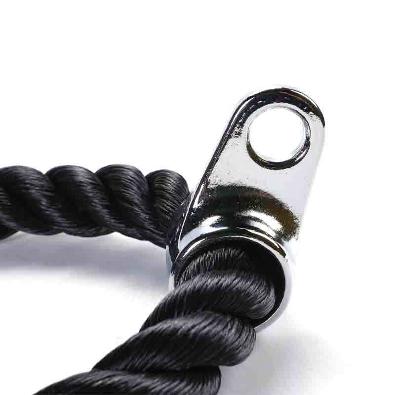 Eprolo triceps trainer and biceps pull rope with double-headed design for fitness and strength training exercises.