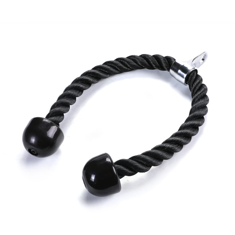Eprolo triceps trainer and biceps pull rope with double-headed design for gym workout and strength training exercises.