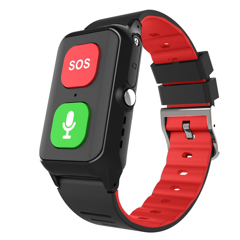A70 Elderly GPS Positioning Watch Locator With Heart Rate Measurement Body Temperature Smart Bracelet - American Smart