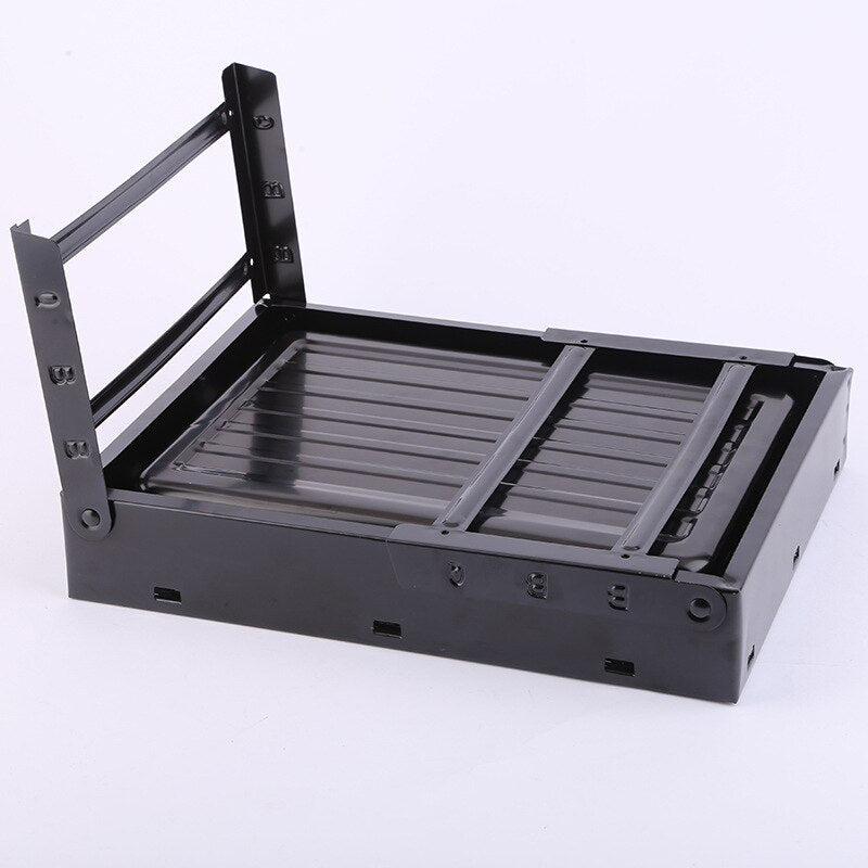 Barbecue Grill Outdoor Camping bbq Foldable Charcoal Grill Household Portable Barbecue Grill Charcoal Stove Skewers BBQ Tool - American Smart