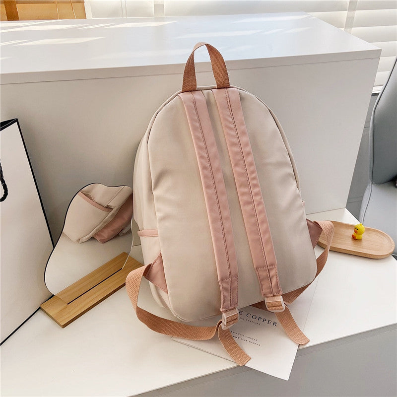 Schoolbag Girl Korean Version Ulzzang High School Student Backpack Ins Japanese Junior High School Student Backpack - American Smart