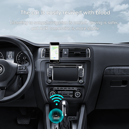 C52 Bluetooth Adapter Bluetooth 5.1 Audio Receiver TV Audio Adapter Supports NFC Connection - American Smart
