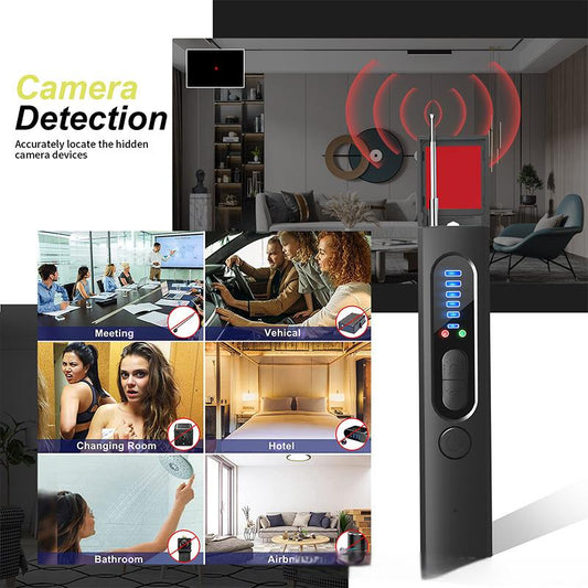 Camera detector wireless signal infrared scanner anti positioning monitoring anti spy X13 intelligent detector - American Smart