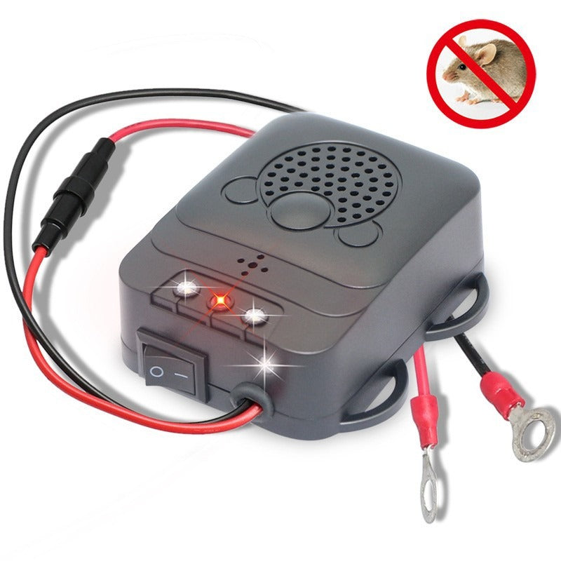 Car Ultrasound Mouse Repeller Intelligent Sensor Circuit Protection Repeller Equipment Accessories - American Smart