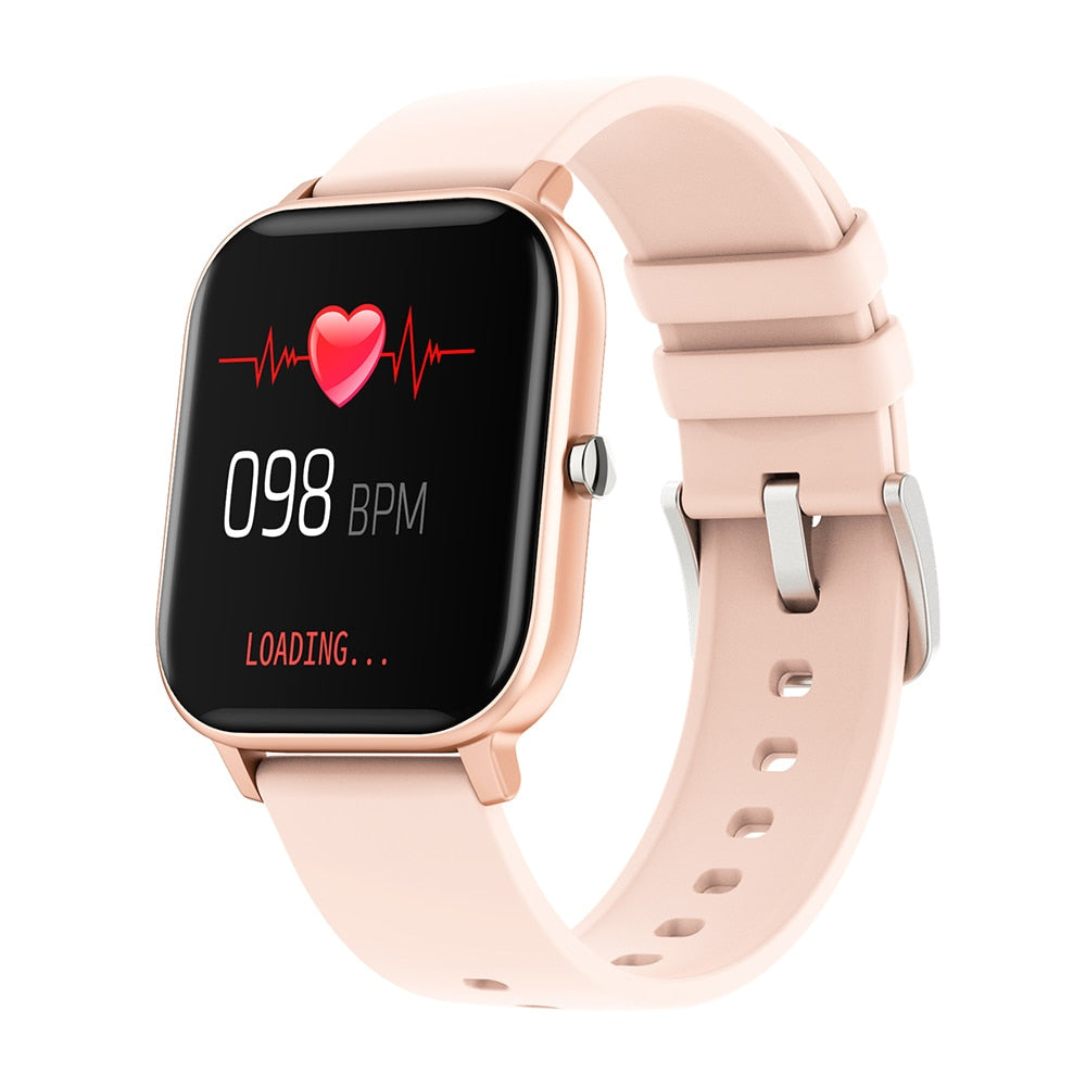 COLMI P8 1.4 inch Smart Watch Men Full Touch Fitness Tracker Blood Pressure Smart Clock Women GTS Smartwatch for Xiaomi - American Smart