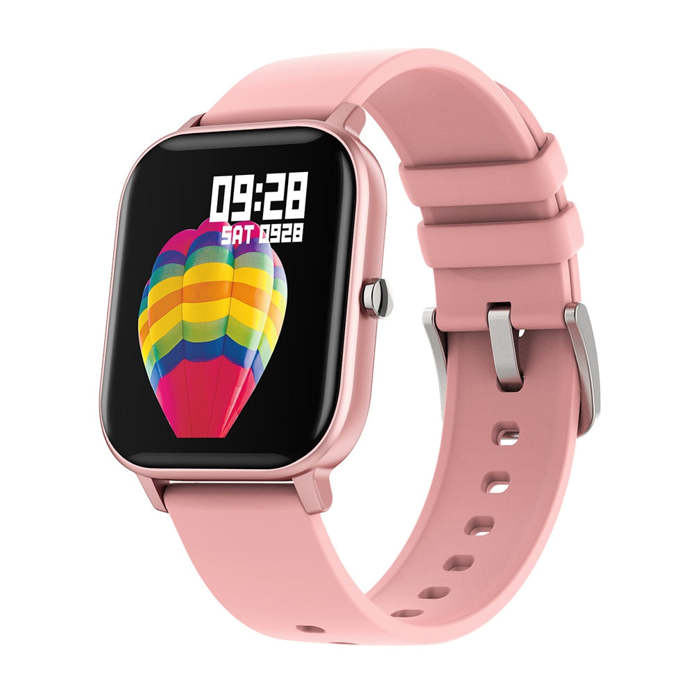 COLMI P8 1.4 inch Smart Watch Men Full Touch Fitness Tracker Blood Pressure Smart Clock Women GTS Smartwatch for Xiaomi - American Smart