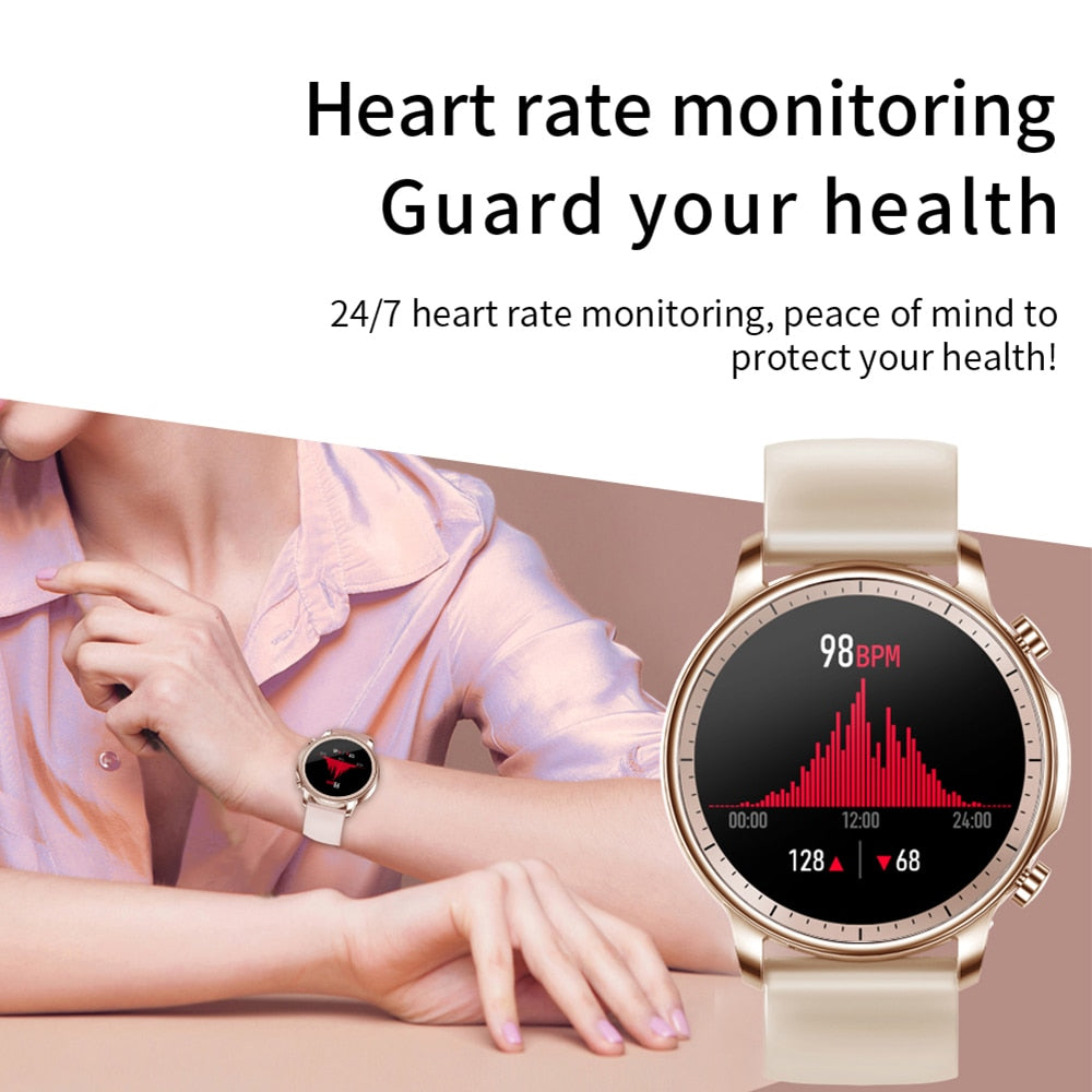 COLMI V23 Women Smart Watch Full Touch Fitness Tracker IP67 Waterproof Blood Pressure Smart Clock Men Smartwatch - American Smart