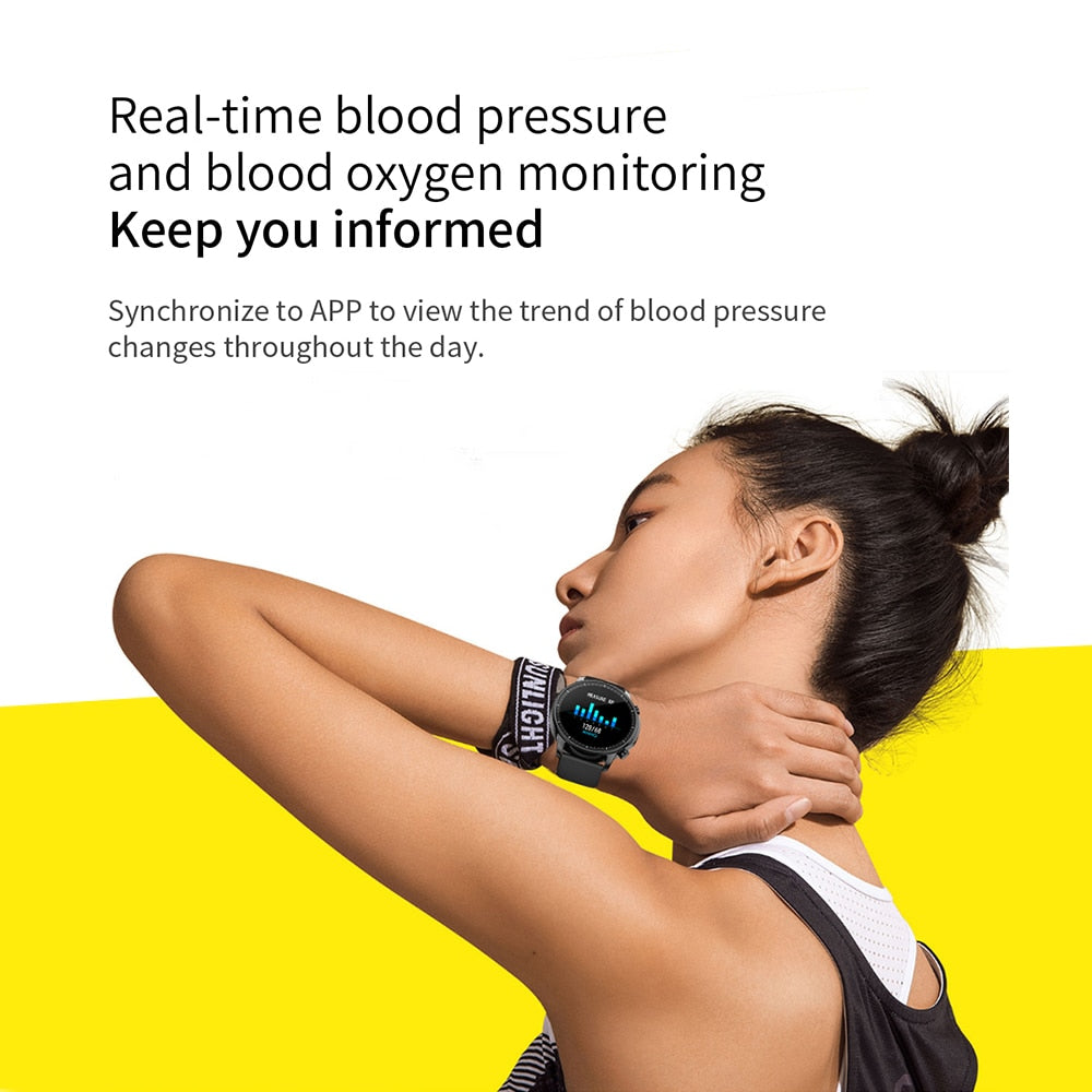 COLMI V23 Women Smart Watch Full Touch Fitness Tracker IP67 Waterproof Blood Pressure Smart Clock Men Smartwatch - American Smart