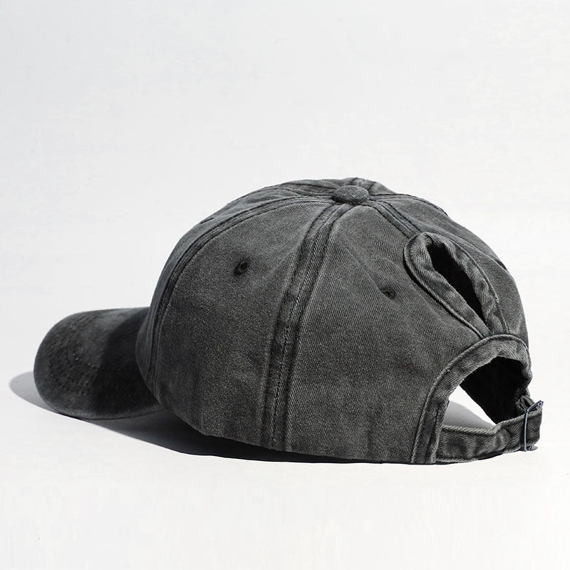 Curved Brim Snapback Hat for Women Outdoor Sports Sun Hat - American Smart