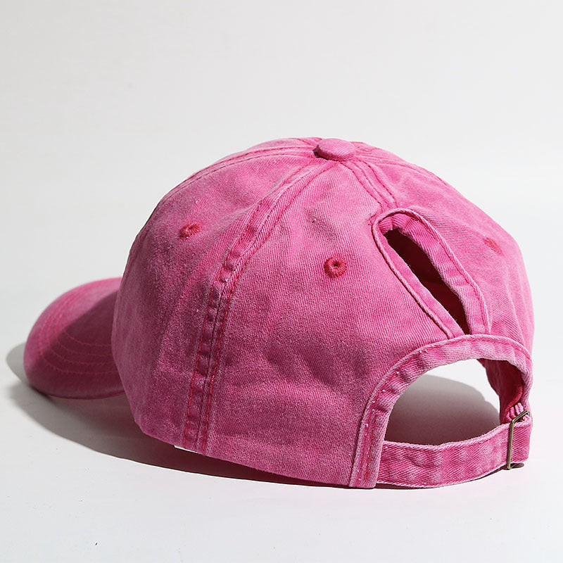 Curved Brim Snapback Hat for Women Outdoor Sports Sun Hat - American Smart