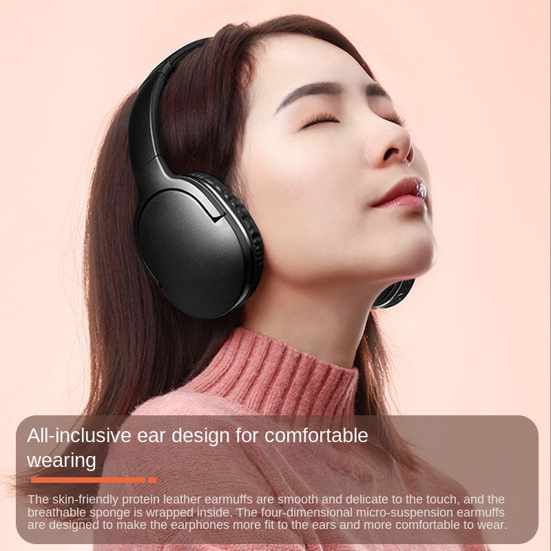 Eprolo D02 PRO wireless Bluetooth gaming headset with heavy bass, over-ear design, suitable for sports and gaming.