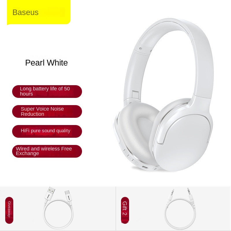 eprolo D02 PRO wireless Bluetooth gaming headset with heavy bass, sports design, over-ear headphones for gaming and sports use