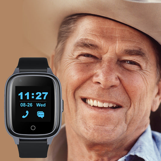 D32 Elderly Positioning Phone Watch 4G Anti-Lost Waterproof Smart Phone Watch With GPS Positioning - American Smart