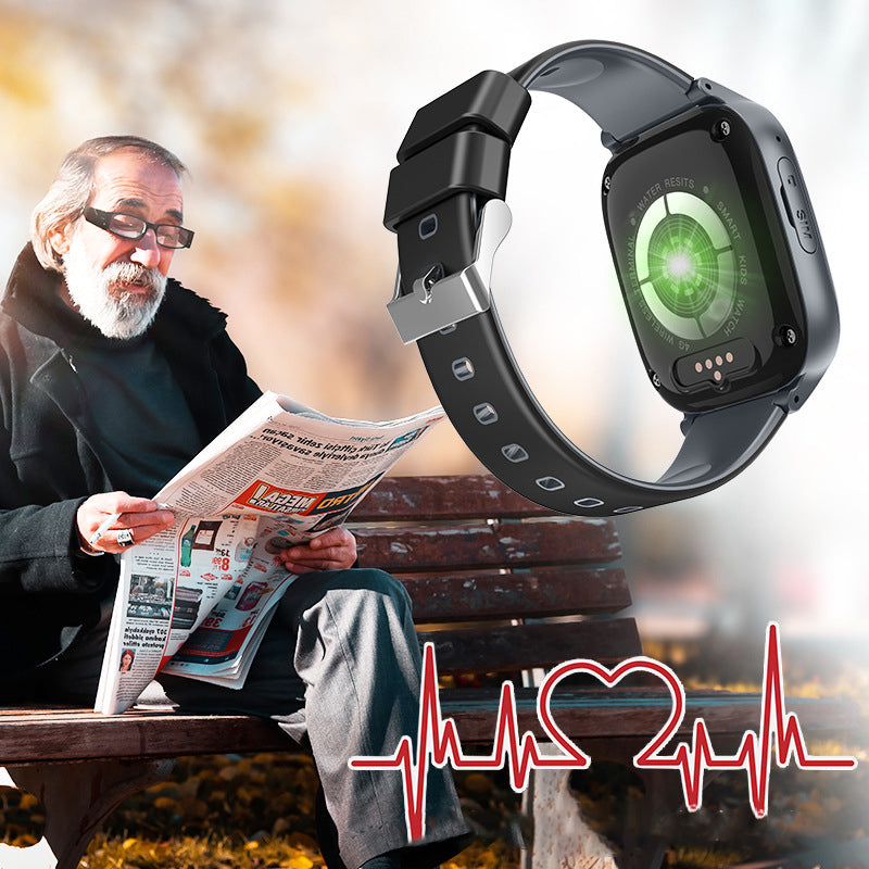 D32 Elderly Positioning Phone Watch 4G Anti-Lost Waterproof Smart Phone Watch With GPS Positioning - American Smart