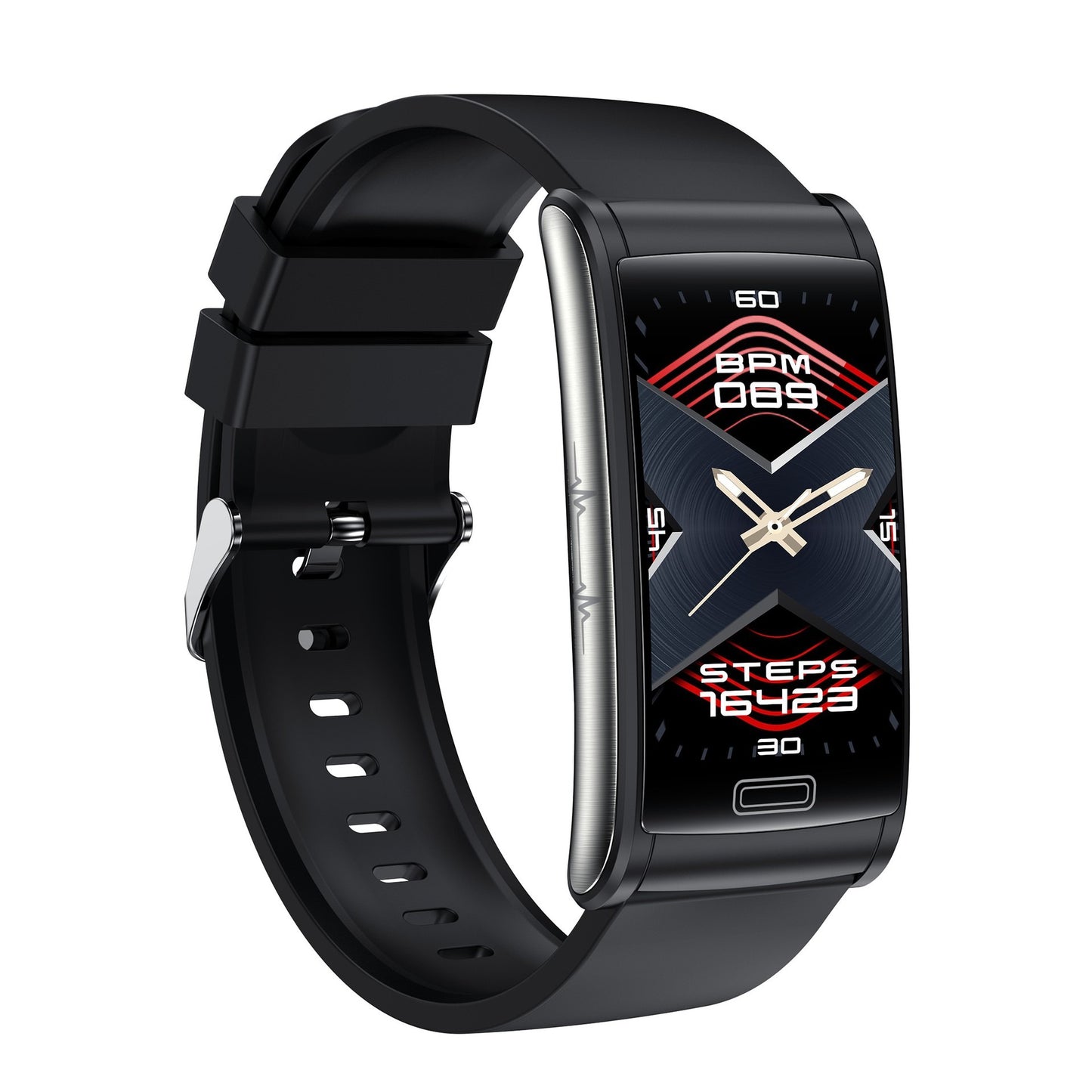 E600 1.47-inch Full touch screen Egg roll smartwatch ECG blood glucose oxygen health fitness E600 smart watch band Bracelet - American Smart